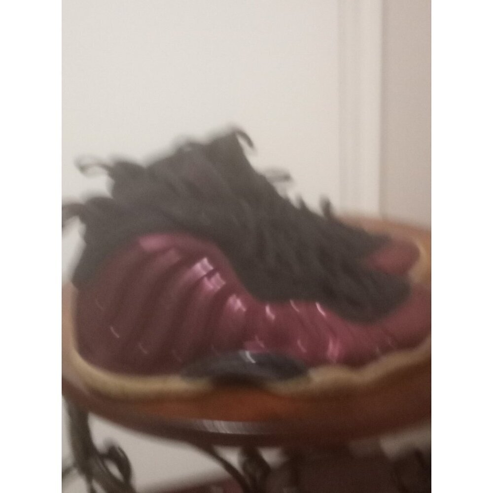 NIKE Little Posite One GS 'Night Maroon' 644791-600 Women's Size 5 Youth Sz 3.5Y